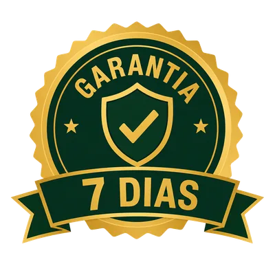 Selo de garantia de 7 dias